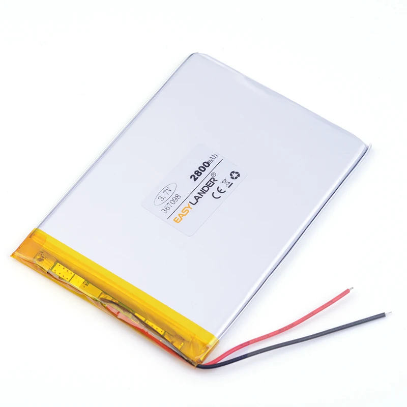 

367098 2800 мАч 3,7 в оригинальный дорожный 7-дюймовый планшетный ПК N70S аккумулятор cool x5 Newman от чилийского производителя T7S