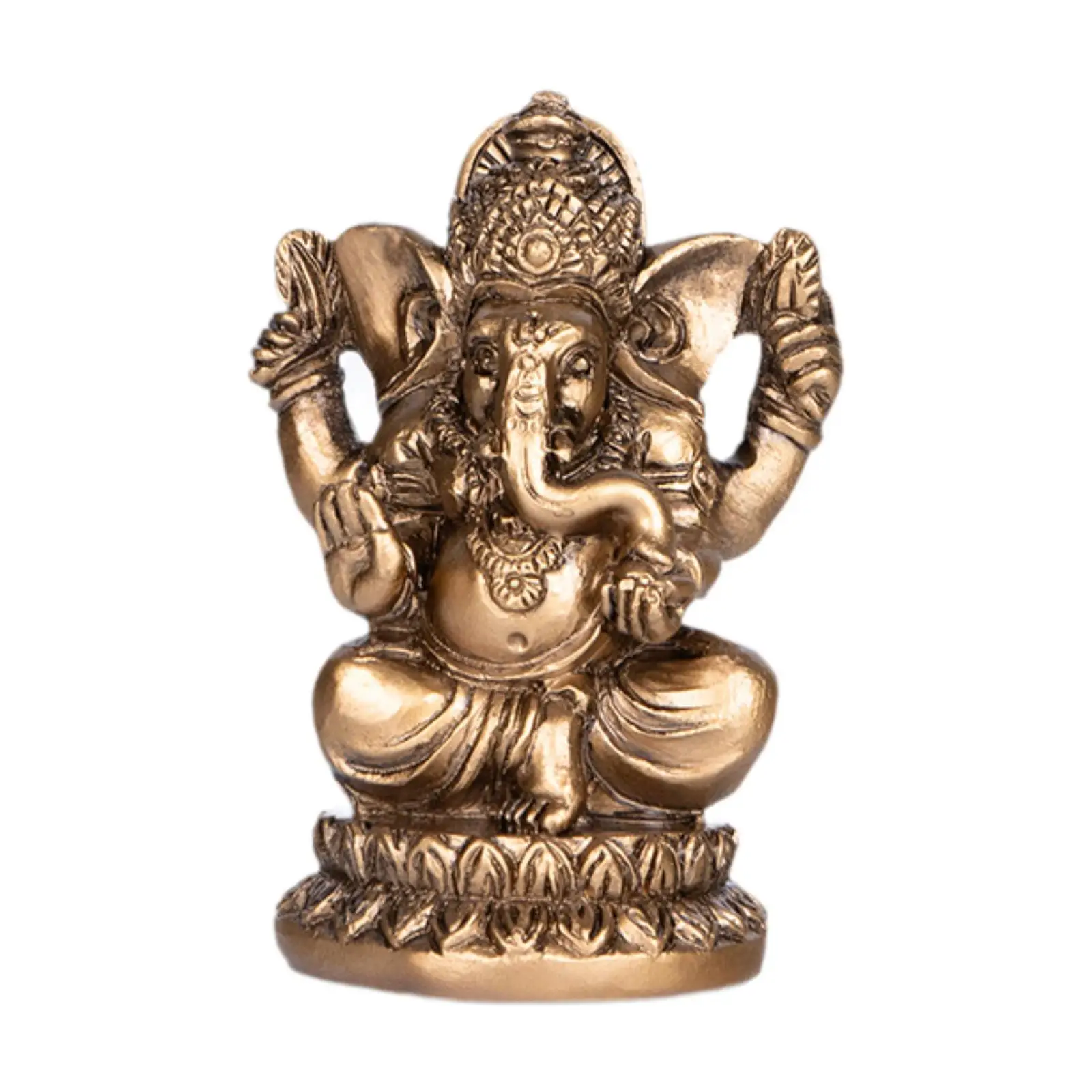 Статуя бога слона скульптура из смолы для стола заднего двора в помещении и на