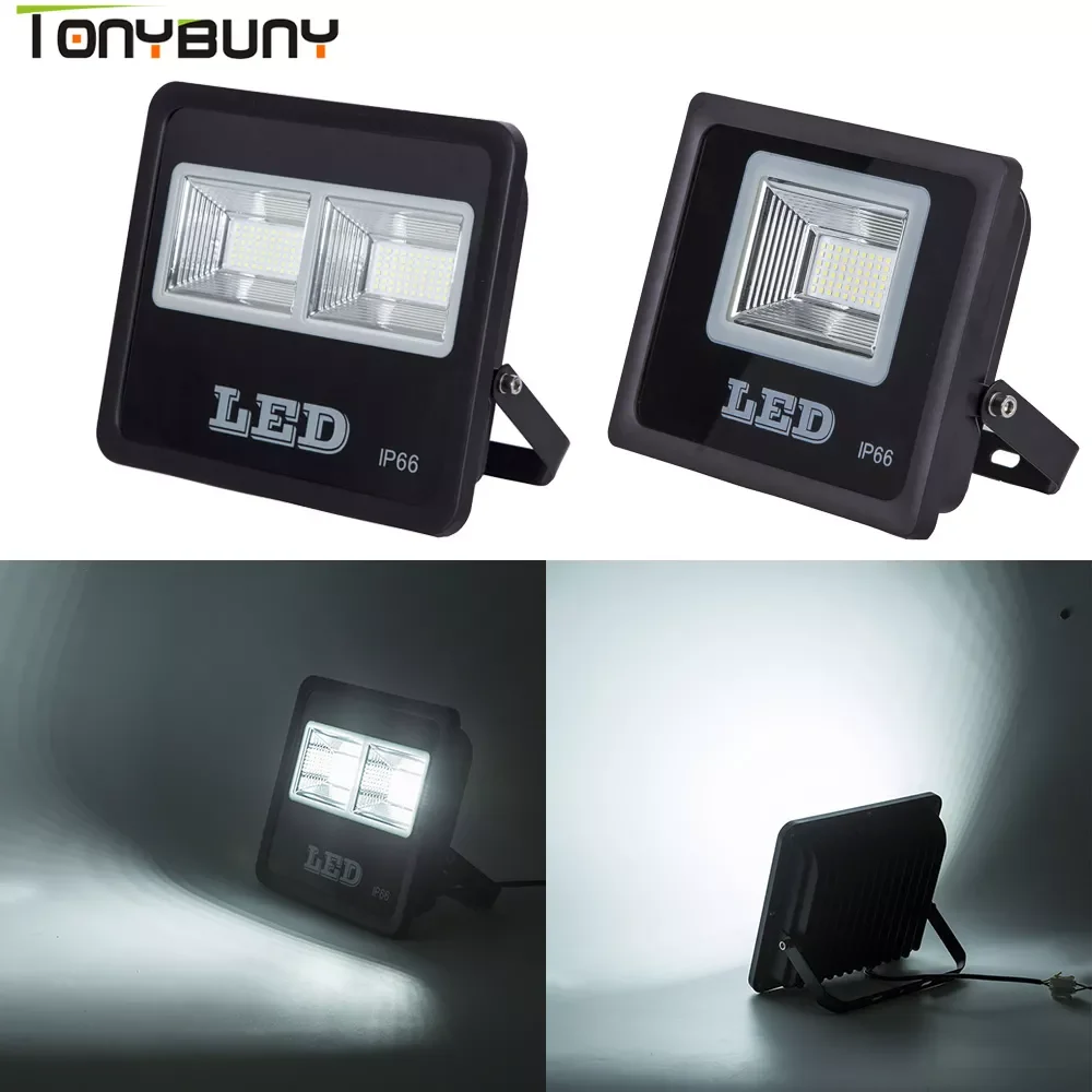 

High Brightes Led Flood Light with 50W 100W 150W 250W Outdoor Spotlight floodlight 220v Waterproof Outdoor Lighting