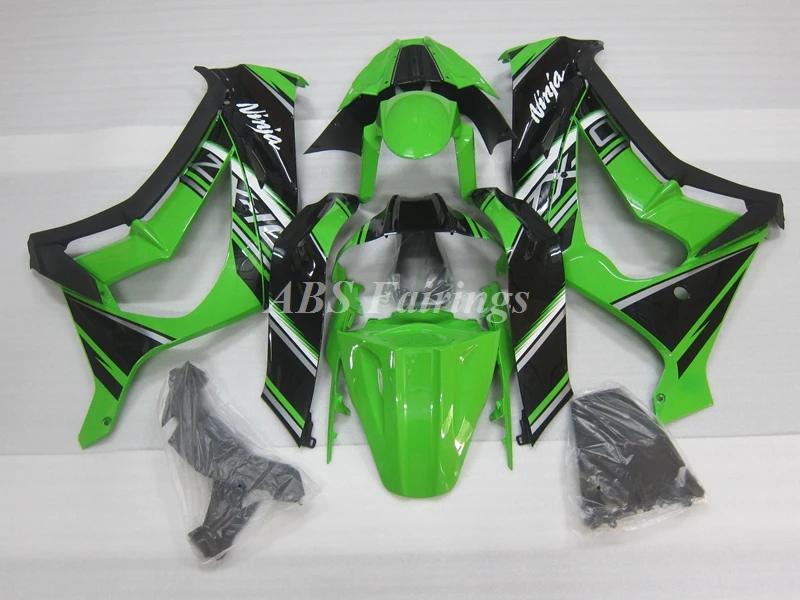 

4Gifts New ABS Fairings Kit Fit for Kawasaki Ninja ZX-10R ZX10R 2011 2012 2013 2014 2015 11 12 13 14 15 Bodywork Set Green FR