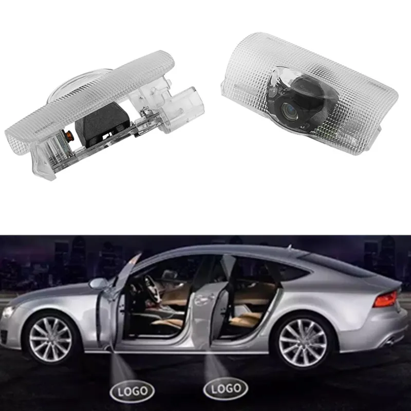 

2X LED Car Logo Door Light Projection Ghost Shadow Welcome Lamp For Lexus RX GS 300 400 430 350 450 HS IS LS LX 570 ES Car Goods