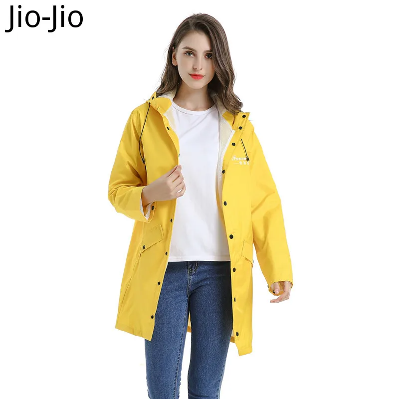 

Yellow Long Raincoat Adult Outdoor Coat Travel Hiking Rain Coat Windbreaker Waterproof Rain Poncho Thicken Capa De Chuva Gift