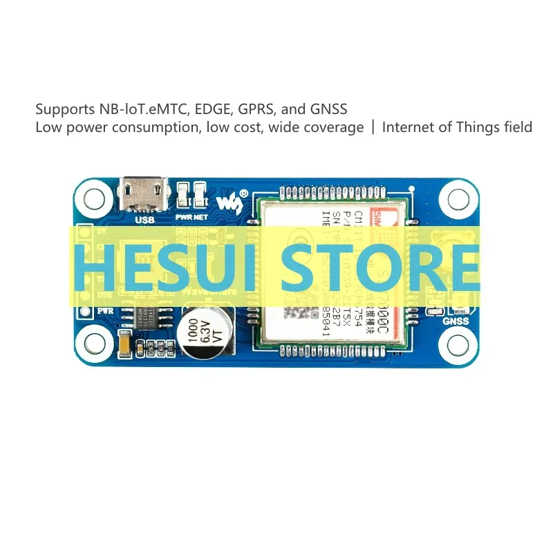 NB-IoT/eMTC/EDGE/GPRS/GNSS модуль расширения SIM7000C