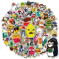 103050pcs fashion street style funny cartoon stickers for phone case helmet skateboard laptop cool kids sticker toys decals