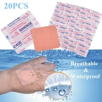 20 pcs medical travel outdoor emergency waterproof one off convenient band aid wound plaster hot sale foot care