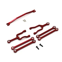 metal steering link rod and chassis link rod linkage for kyosho mini z mini z 4x4 118 rc crawler car upgrade parts