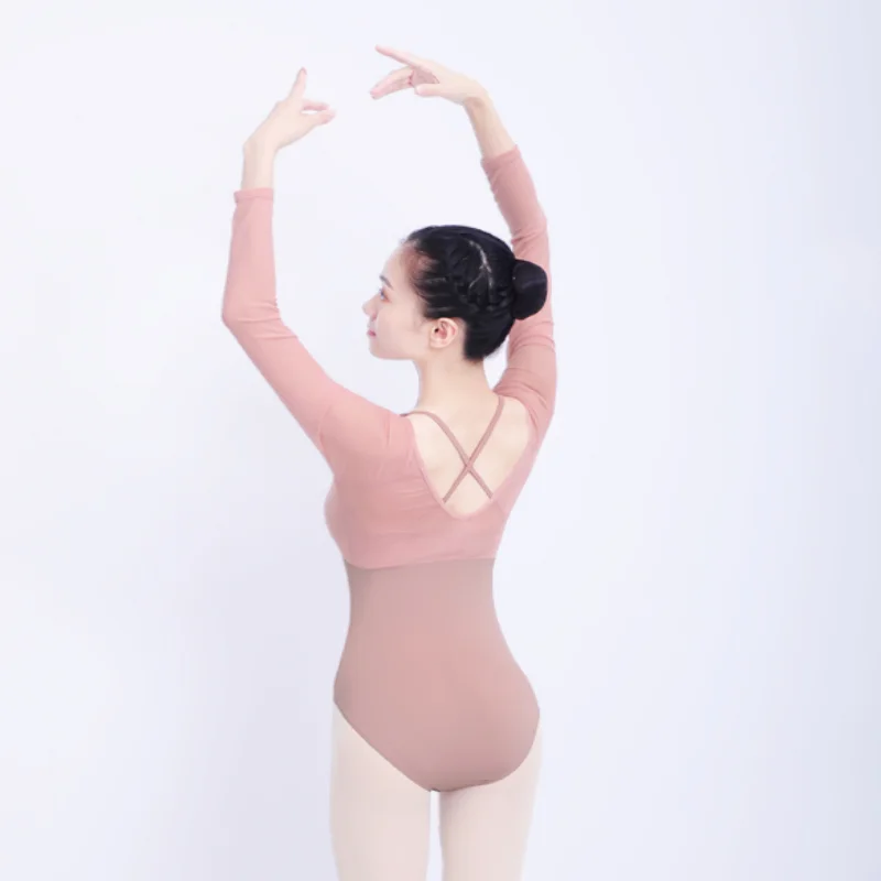 

Fashion Belly Dance Costume Long Sleeve Backless Jumpsuits Dance Training Clothes For Women
