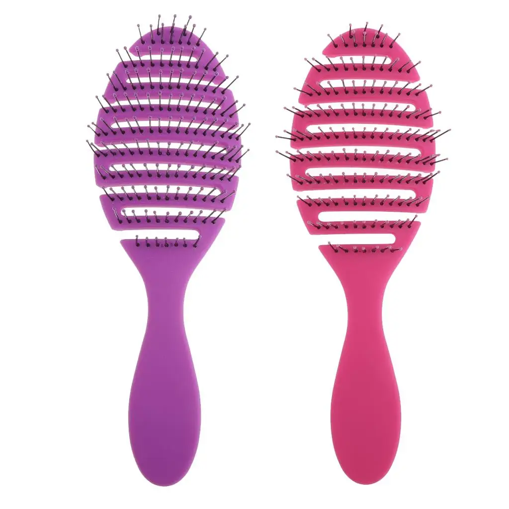 

2pcs Premium Scalp Massage Hair Comb Detangling Hairbrush for Kids
