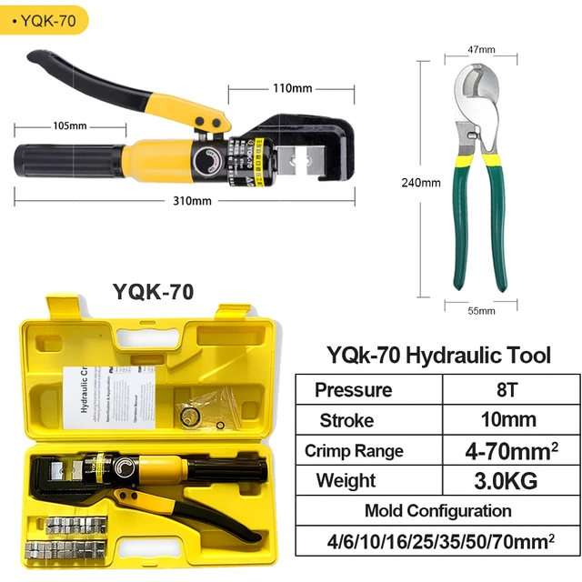 Hydraulic Crimping Tool 4—70mm² 5