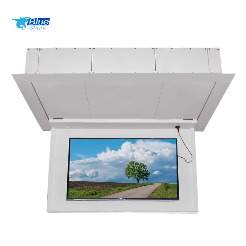 65 inch ceiling tv bracket Adjustable ceiling Stands motorized tv mount drop down tv lift audiovisual equipment