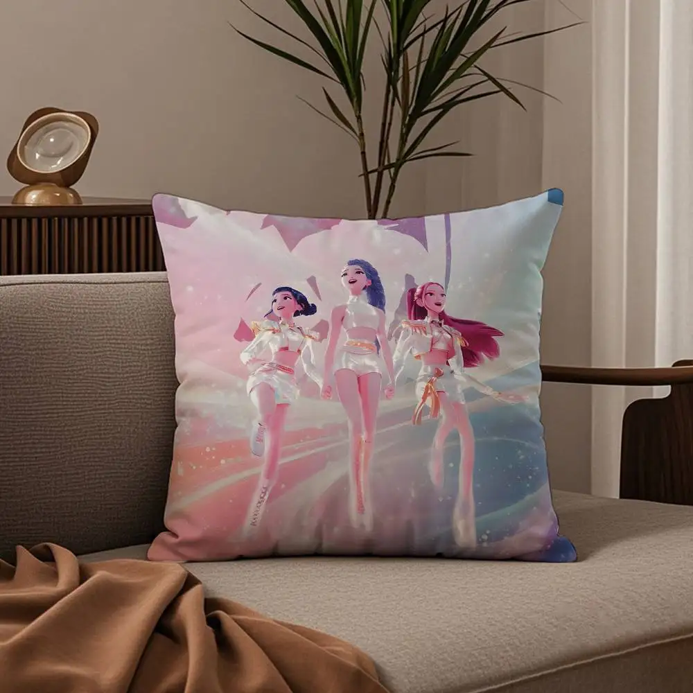 

KPop Demon H-Hunters pop наволочка с хорошим принтом наволочка для гостиной, дивана, наволочка для спальни, декор комнаты