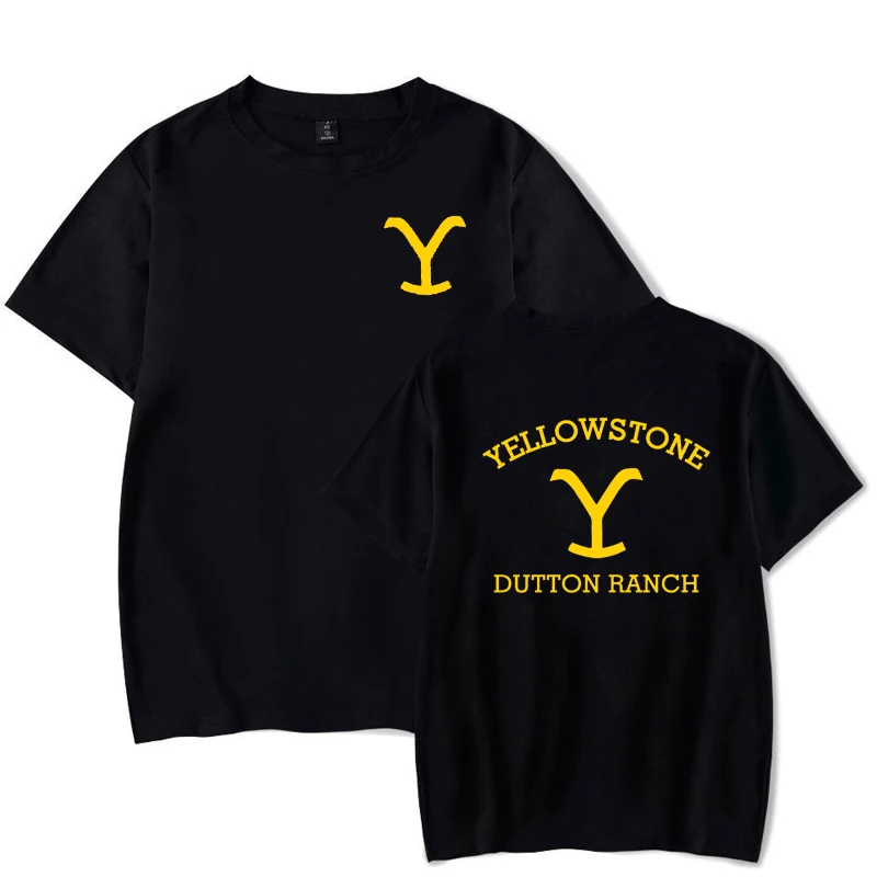 

Yellowstone Dutton Ranch T Shirts Women TV Show Cboy Women's T-shirts Cotton Short Sleeve Summer O Neck Print Tshirt Streetwear