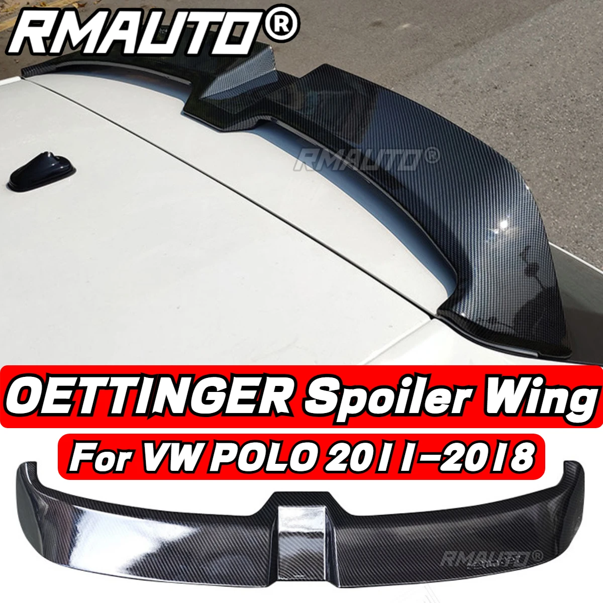 

Спойлер POLO MK5, сплиттер для переднего бампера из углеродного волокна, диффузор для губ, спойлер, задний бампер, комплект для VW POLO MK5, MK6, MK7, MK8 2009-2023