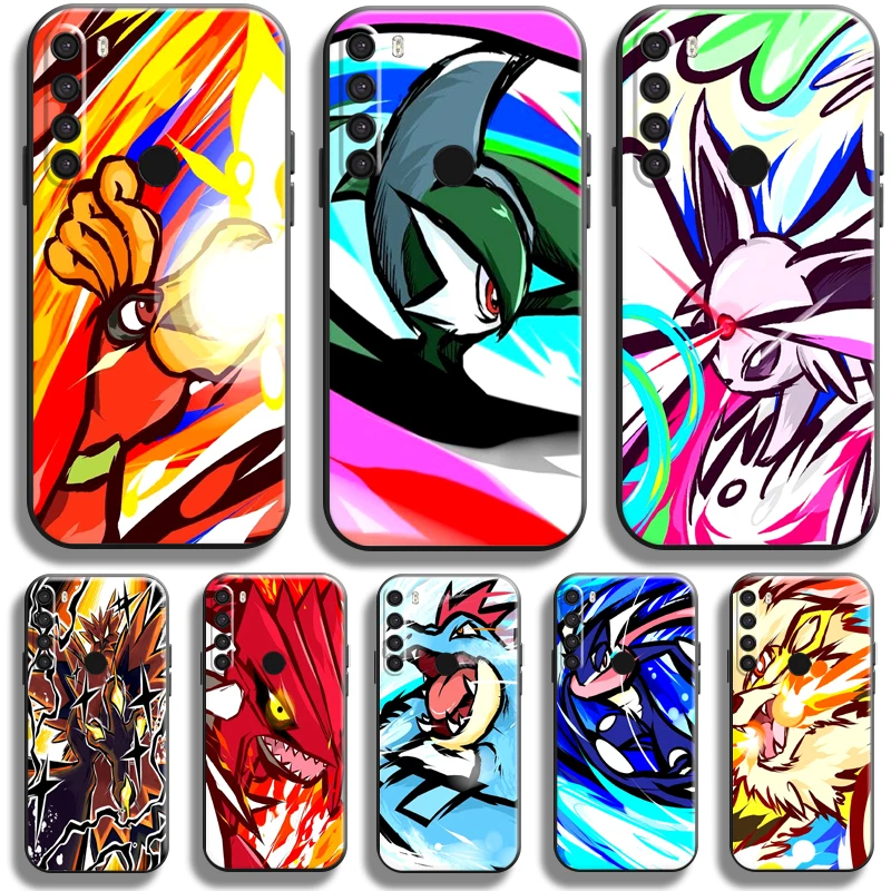 

Japan Anime Pokemon Pikachu For Xiaomi Redmi Note 8 Pro Note 8T Redmi 8 8A Phone Case Liquid Silicon Soft Funda Coque