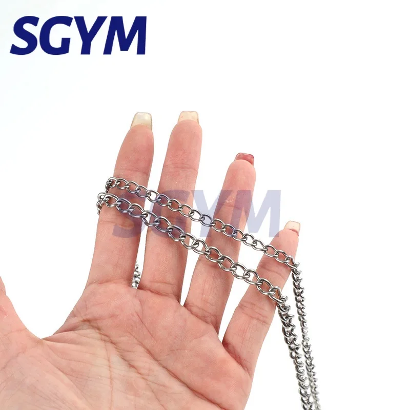 Поворотная цепочка из нержавеющей стали 304 ширина 4 8-15 мм