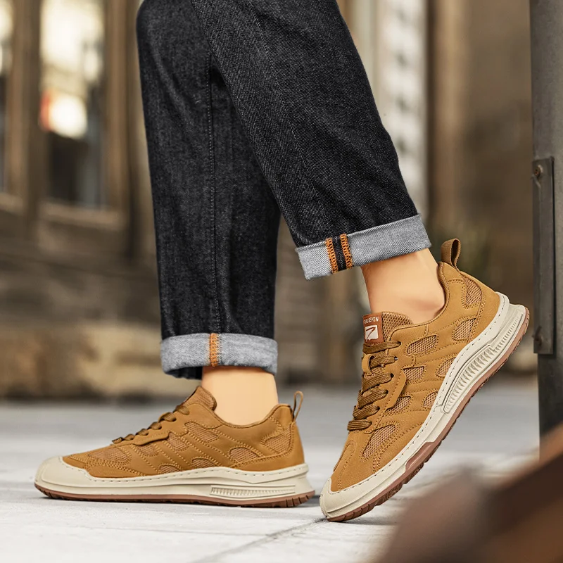 Кроссовки мужские теннисные роскошная обувь повседневные дышащие модные