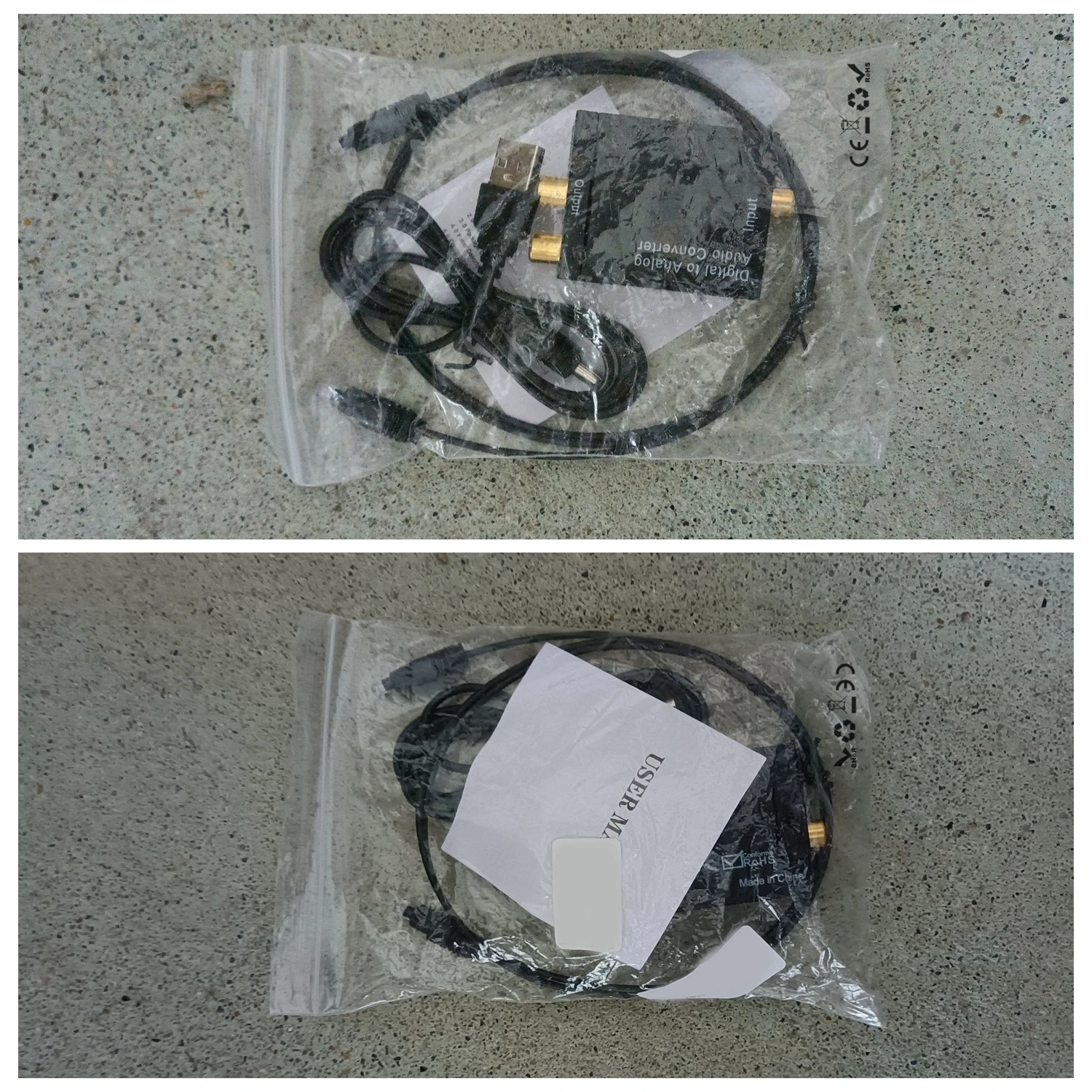 

Цифровой оптический коаксиальный преобразователь сигнала Toslink в аналоговый аудиопреобразователь RCA SV