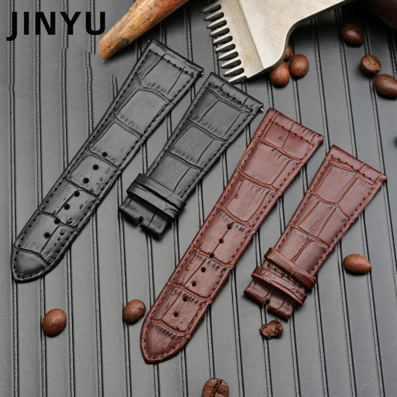 For Franck Muller Leather WatchBand FM Watch Men Women 22 26 30mm Watch Band Apple Watch Strap 30mm