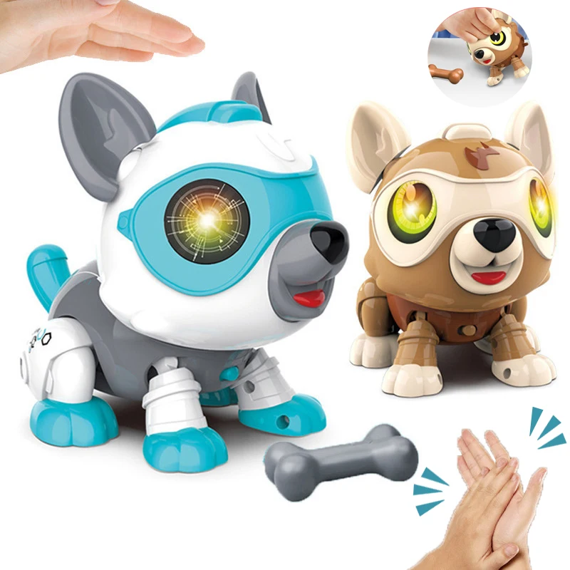 Intelligent Robot Dog Electric Remote Control Toys RC Animals Robots Pets for Kids Toddlers Children Boys Girls Gifts Baby Toy r4 rc robots multifunctional voice activated intelligent toy gesture control robot toys money coin saving bank kids gifts