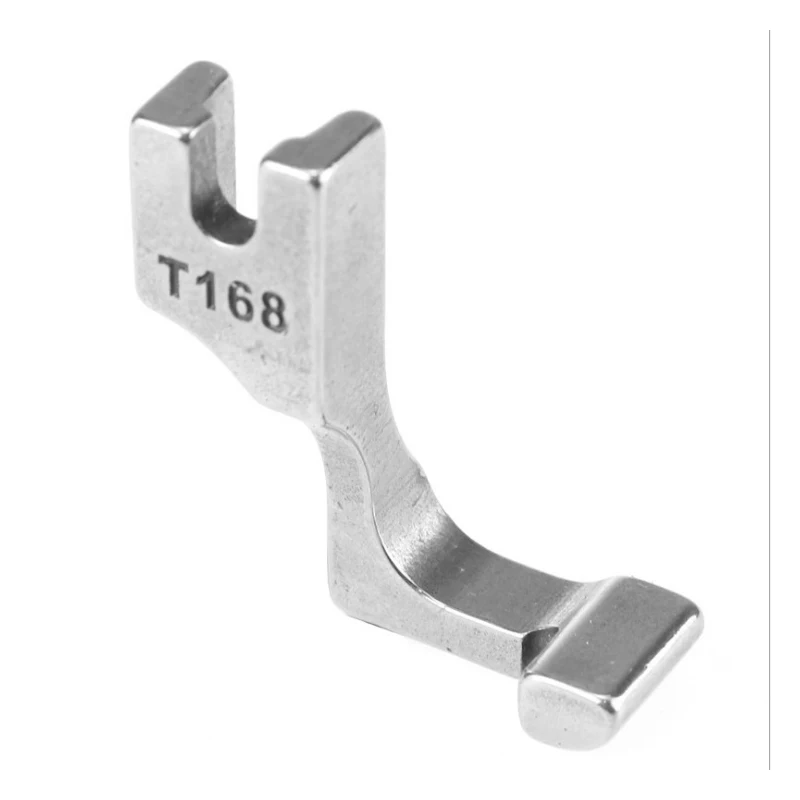 #S518L/T168 Random Industrial Sewing Machine Lockstitch  Flat Steel Single-Sided Invisible Zipper Presser Foot images - 6