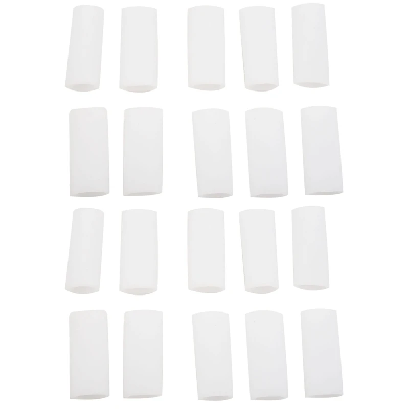 20 Pcs Silicone Gel Finger Tube Protector Toe Sleeves For Friction Pain Relief Foot Care Tool Finger Protect