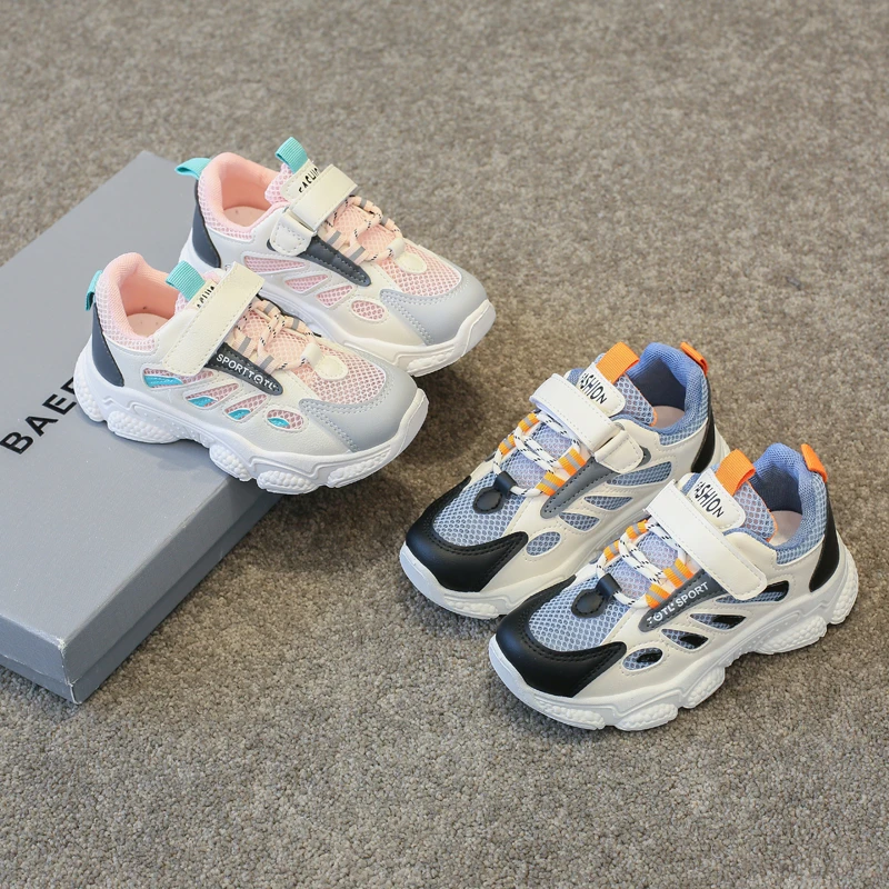 

Autumn Spring Children's Mesh Sneakers Unisex Casual Sport Shoes Toddler Girls Boys Running Shoes Kids Tennis Shoes Size 25-35