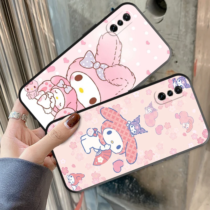Чехол для телефона с японским аниме Kuromi Xiaomi Note 10 Pro Lite Оригинальный чехол унисекс