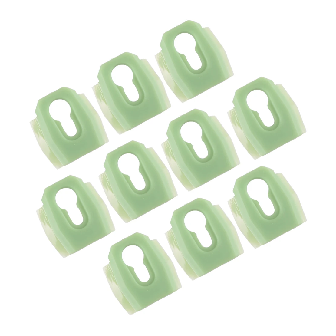 

50pcs Car Door Quarter Belt Wheel Opening Moulding Clip Retainer 4457495 Fit For GM Oldsmobile Buick Green