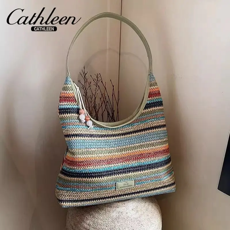 Женская вместительная сумка-тоут универсальная дорожная сумка через плечо