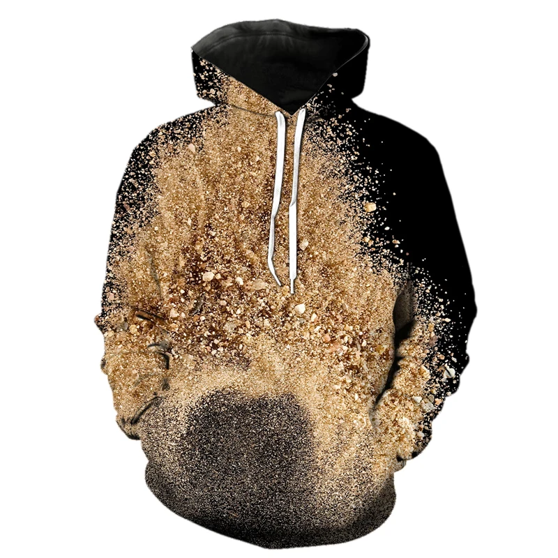 

Men Women Cool New Hoodies Cool Colorful smoke Sweatshirts 3D Printed Streetwear XS-5XL