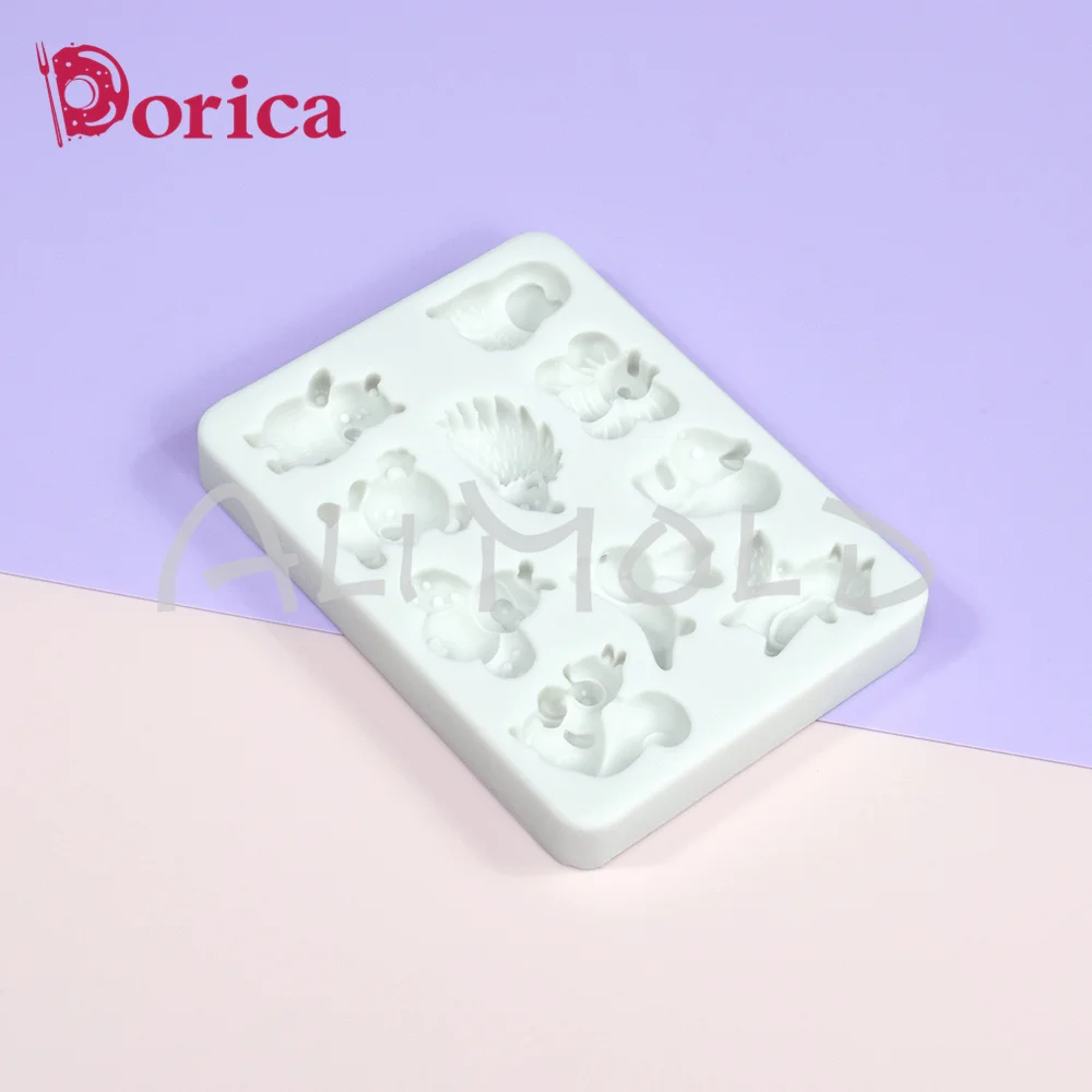 Кролик/медведь/коала Фондант конфеты шоколадная форма DIY Модель глины из смолы