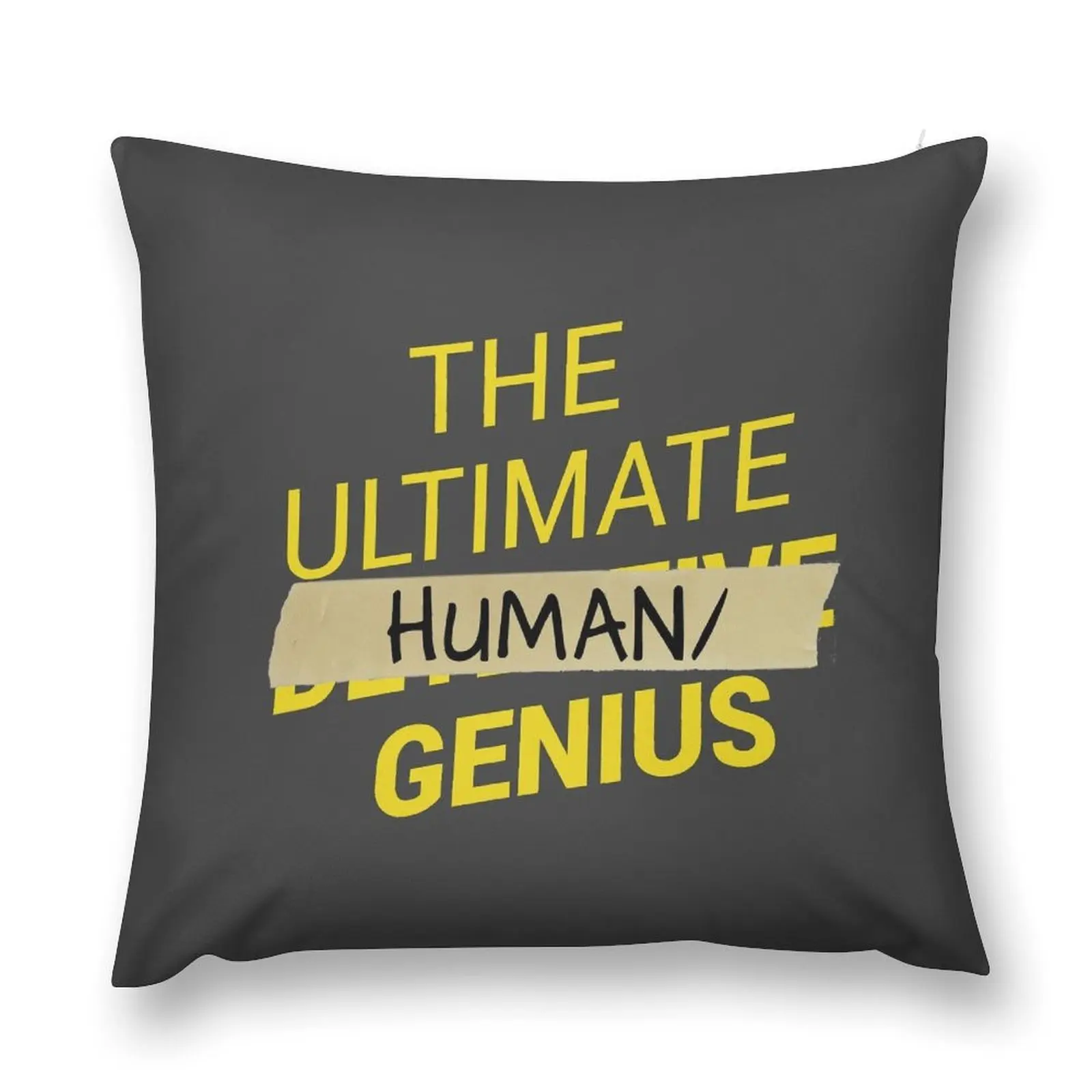 B99 - Ultimate human slash genius диванная подушка подушки для дивана новогодний чехол