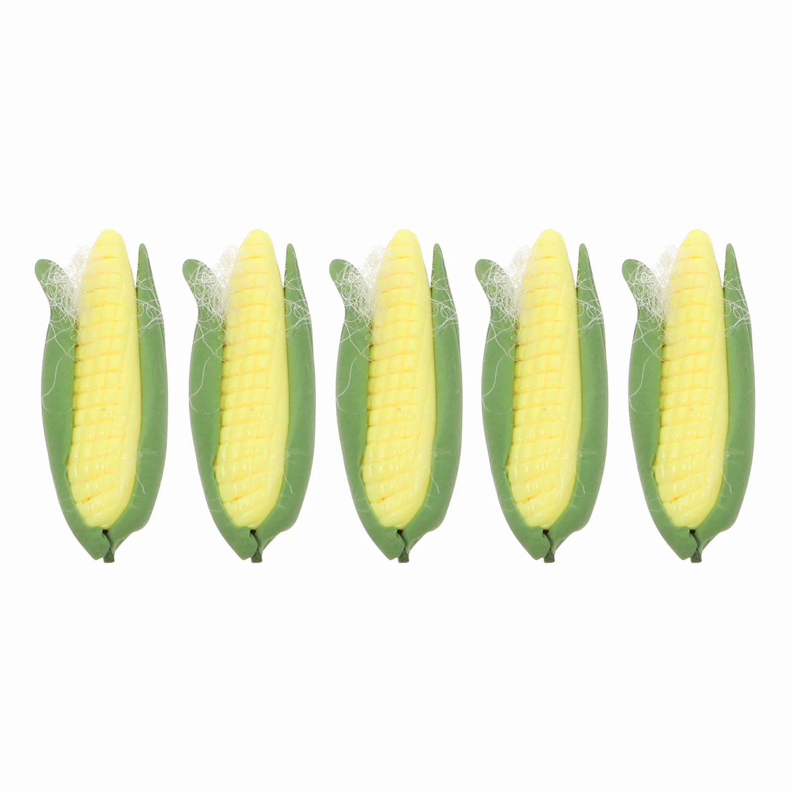 

5pcs Mini Corn Models Micro Landscape Fake Corns Mini House Decoration
