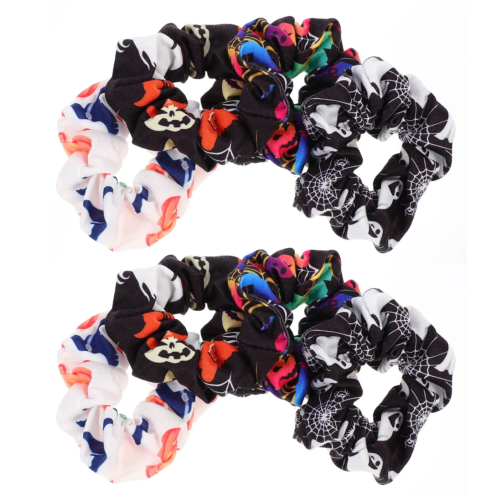 

8pcs Fashion Beautiful Girl Ponytail Holder Hair Rings Hair Ties Hair Bands