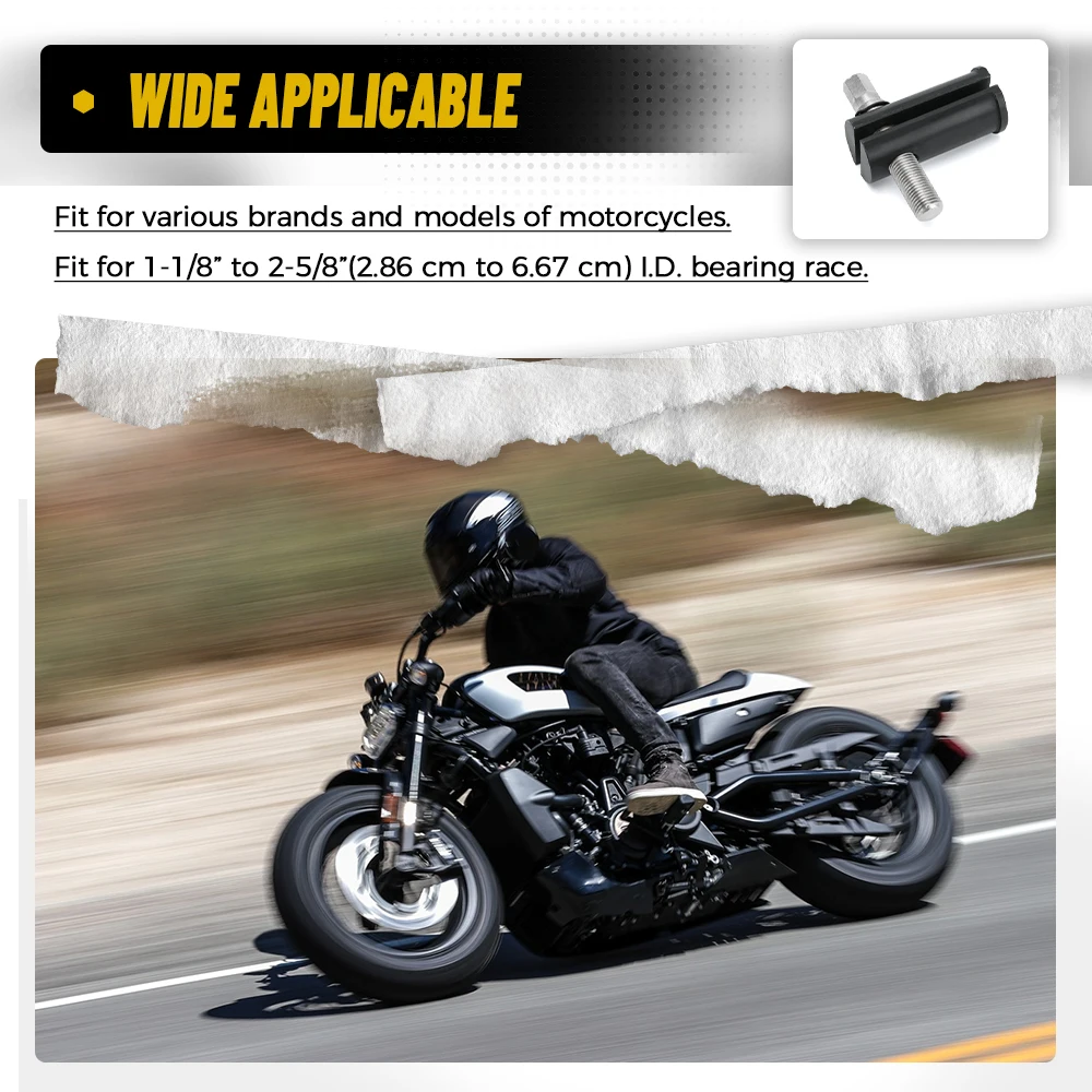 Универсальный съемник подшипника рулевого стержня мотоцикла для 1-1/8 &quotдо 2-5/8&quot