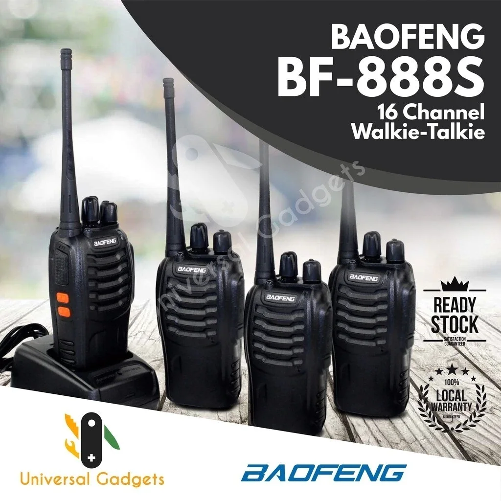 

Рация Baofeng BF-888S Talkie 888s UHF 5W 400-470 МГц BF888s BF 888S H777, дешевая двухсторонняя радиосвязь с зарядным устройством USB H, 2 пары (4 шт.)