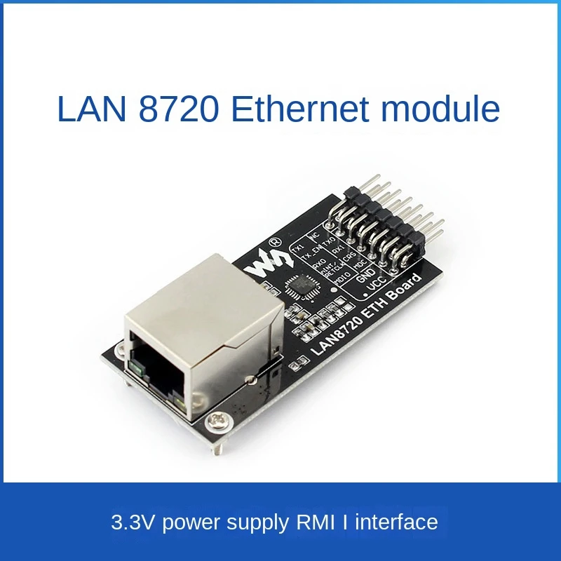 

Модуль Ethernet Waveshare LAN8720, 3,3 В, 100 Мбит/с