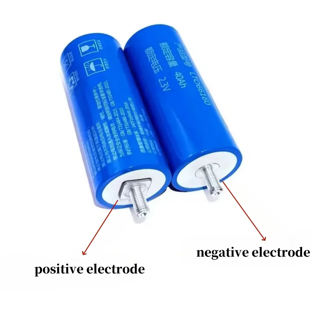 100% оригинальная литий-титанатная батарея Yinlong 2 3 В 40 Ач DIY 12 24 48 lto66160 автомобильная