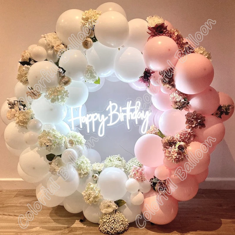 

110 шт., латексные матовые воздушные шары в виде макарон