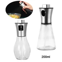 tool leakproof creative easy cleaning olive oil vinegar seasoning bottle oil bottle soy sauce container