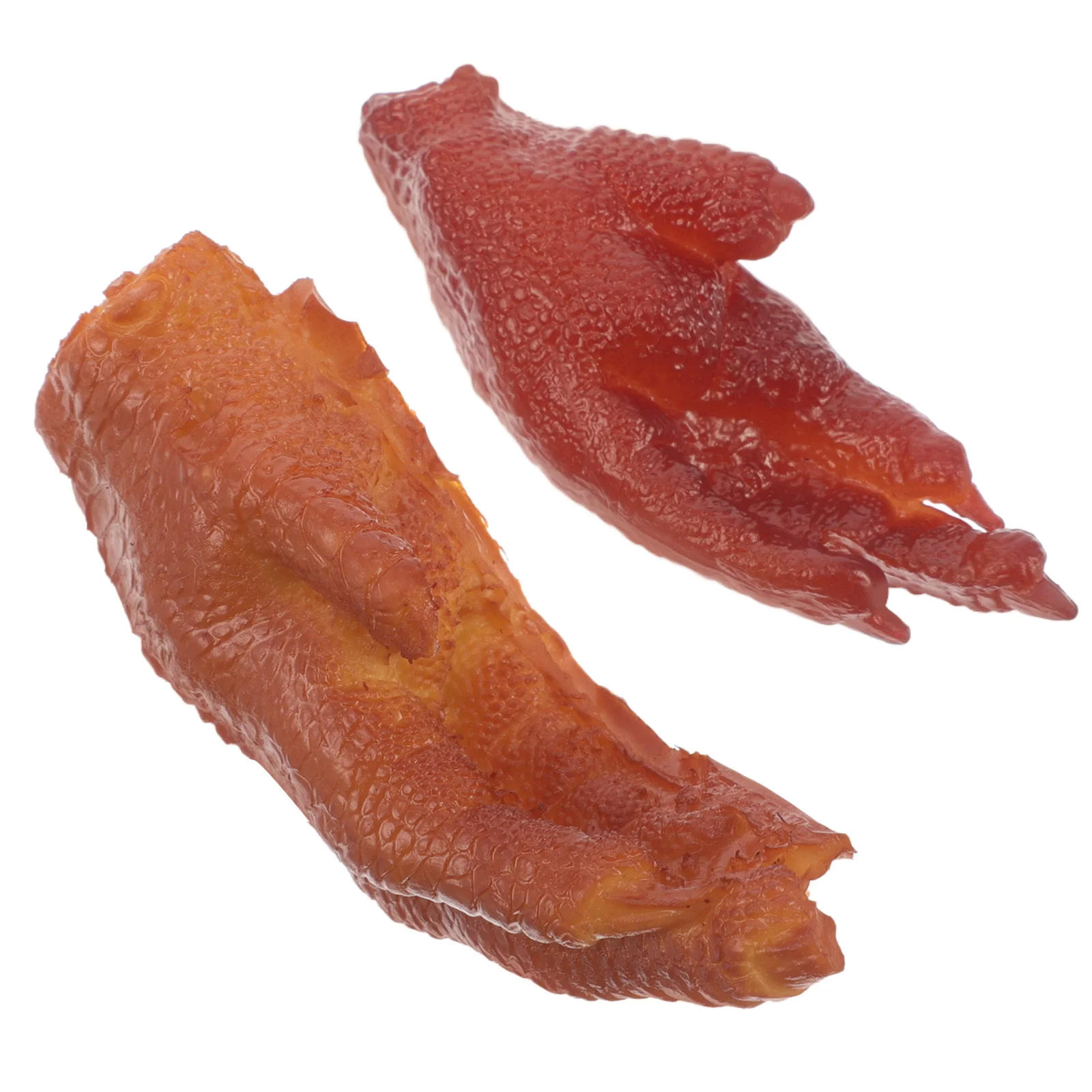 2 шт. имитация куриных лапок модель реквизит игрушки искусственный орнамент ПВХ