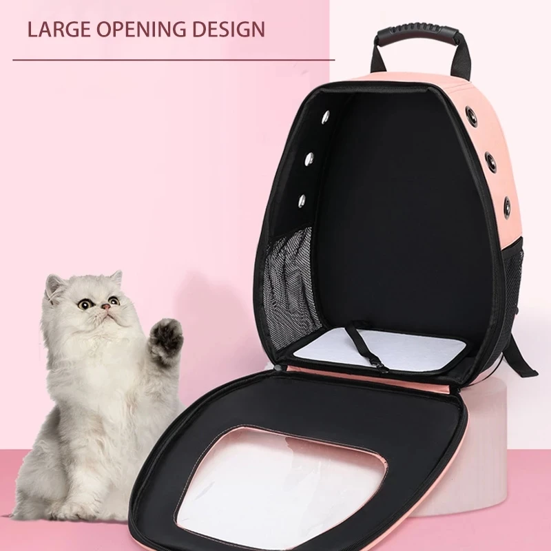 Светоотражающий рюкзак для кошек воздухопроницаемая дорожная переноска