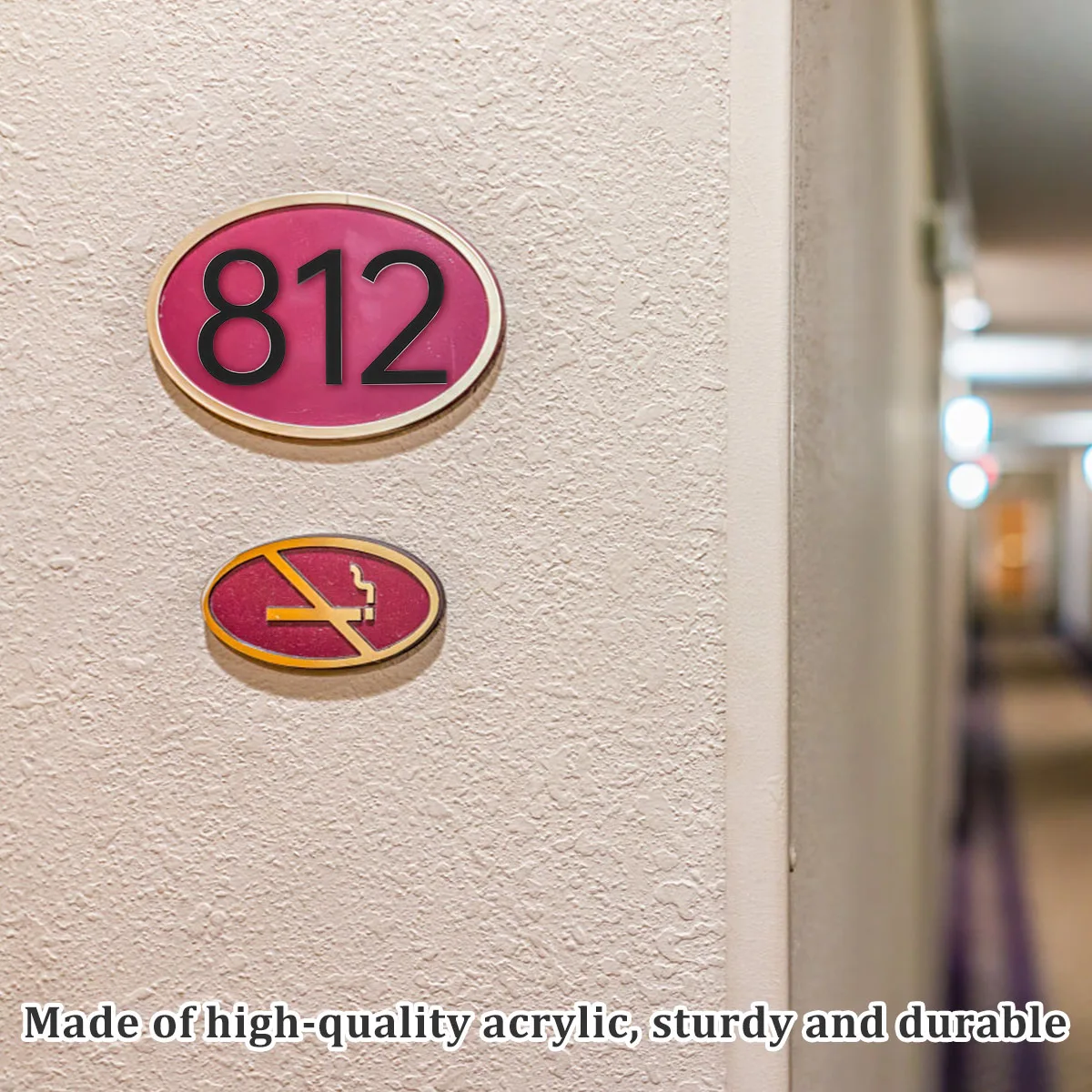 Самоклеящиеся адресные цифры для дома от 0 до 9 10 шт. 100 мм акриловые