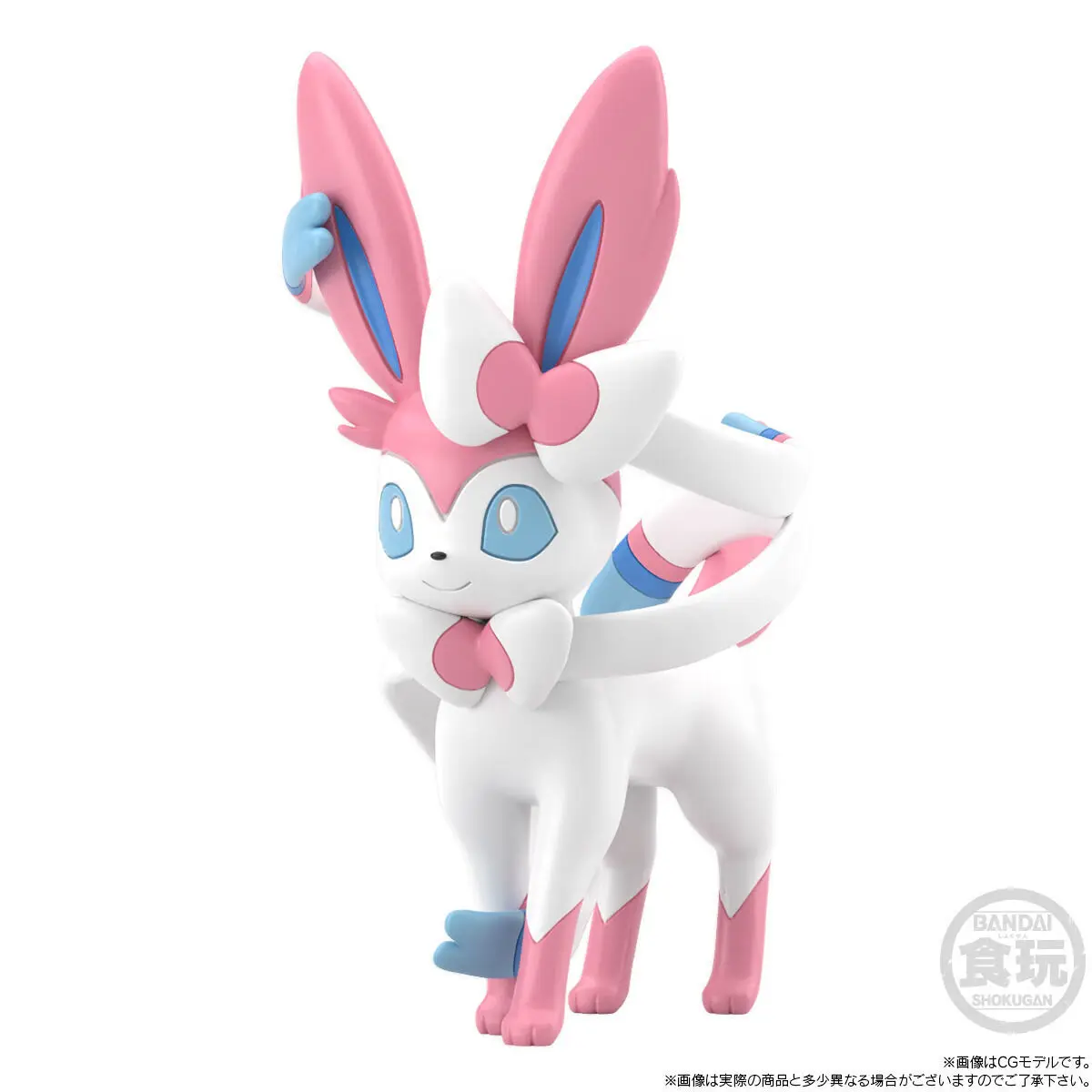 Фото В наличии Bandai Pokemon Paldea Region Botan Lily Sylveon Аниме Фигурка Фигурка ПВХ Карманный Монстр Игрушки Модель Коллекционная №5