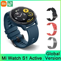 Global Version Xiaomi Watch S1 Active 1.43" AMOLED Display 5ATM Waterproof Bluetooth Phone Calls GPS Mi Smart Watch Blood Oxygen