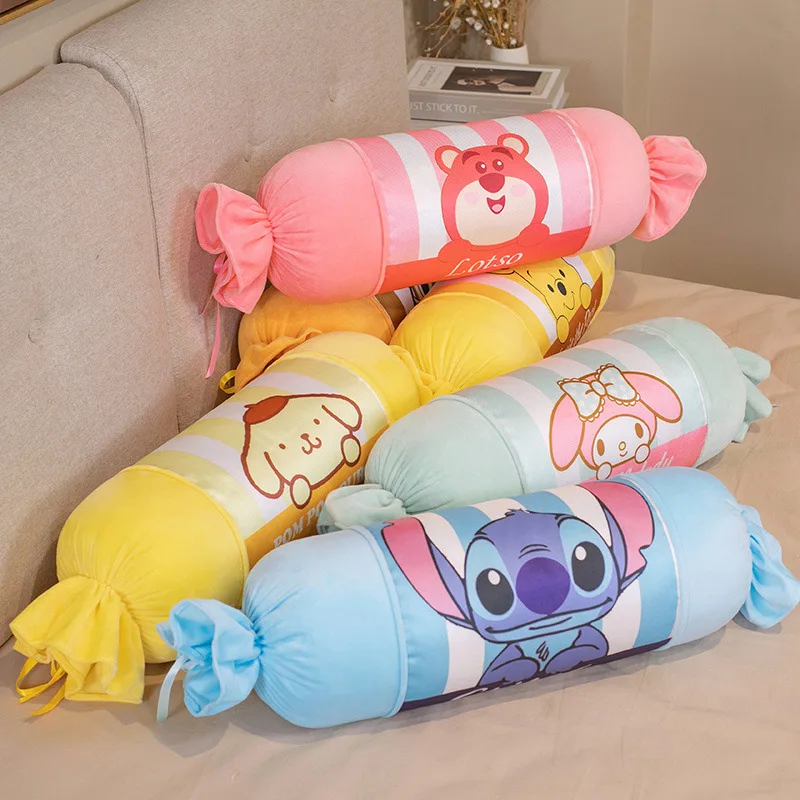 

Sanrio Hellokitty Purin Mymelody Purin Candy Removable and Washable Ice Silk Bed Pillow Summer and Winter Long Strip Pillow