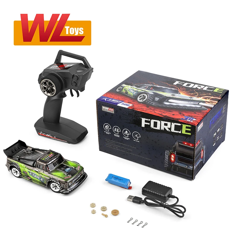 WLtoys 284131 RC Cars 1/28 With Led Lights 2.4G 4WD 30Km/H Metal Chassis Electric High Speed Off-Road Drift Gift for Boy Kids enlarge