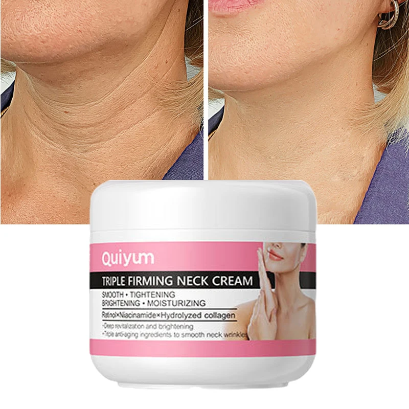 

Retinol Neck Firming Wrinkle Remover Cream Niacinamide Whitening Face Skin Care Rejuvenation Moisturizing Shape Beauty Products