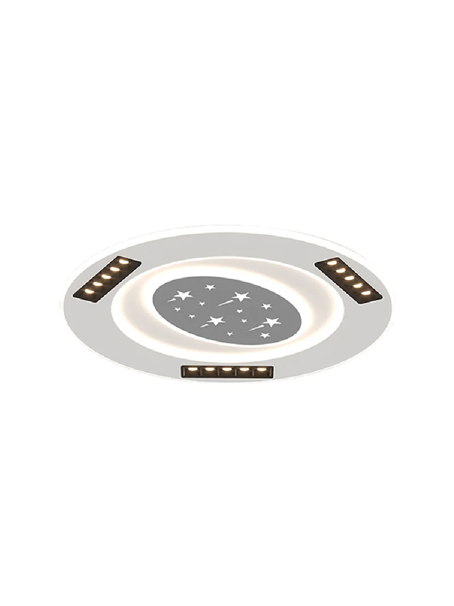 

Acrylic Dimmable LED Ceiling Light Silver Round Squre Rectangle Light Fixture Lamparas De Techo Home Decor Modern Ceiling Lamps