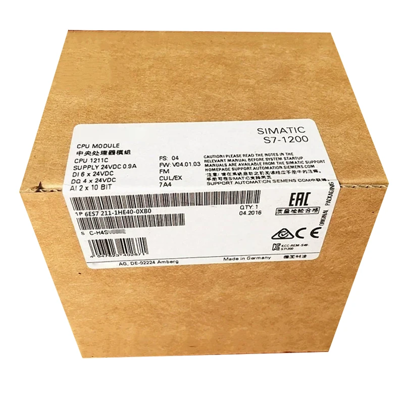 

New Original Fast Delivery 6ES7 211-1HE40-0XB0